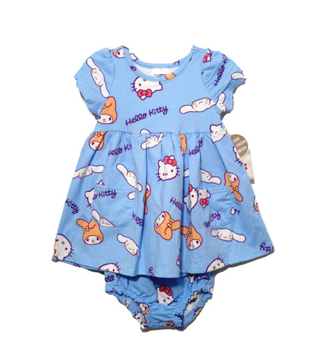Abito hello kitty viscosa - abito,