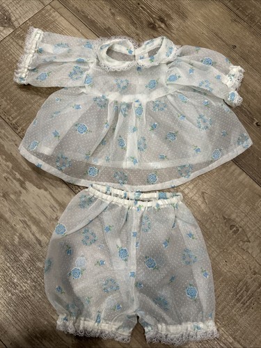 Vestito bambino vintage blu